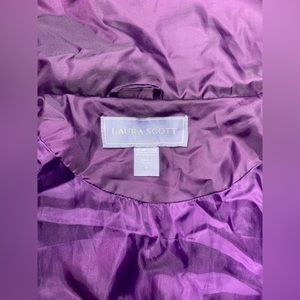 Laura Scott Purple vest